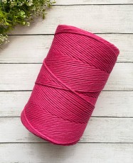 Polycotton Peinado Fucsia 3mm.